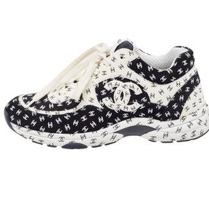 Chanel CC Logo Trainer Sneakers